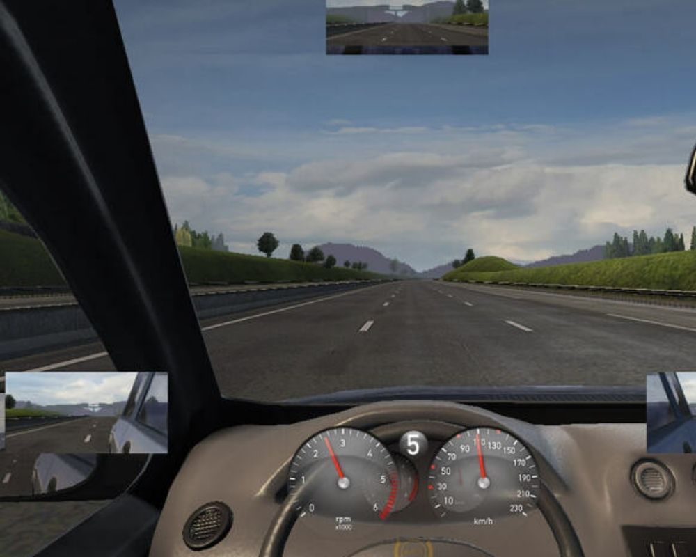 Jeu de simulation automobile