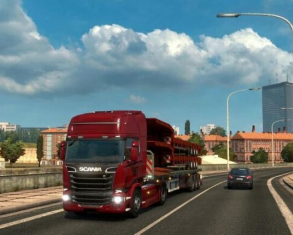 Jeu de simulation de camion
