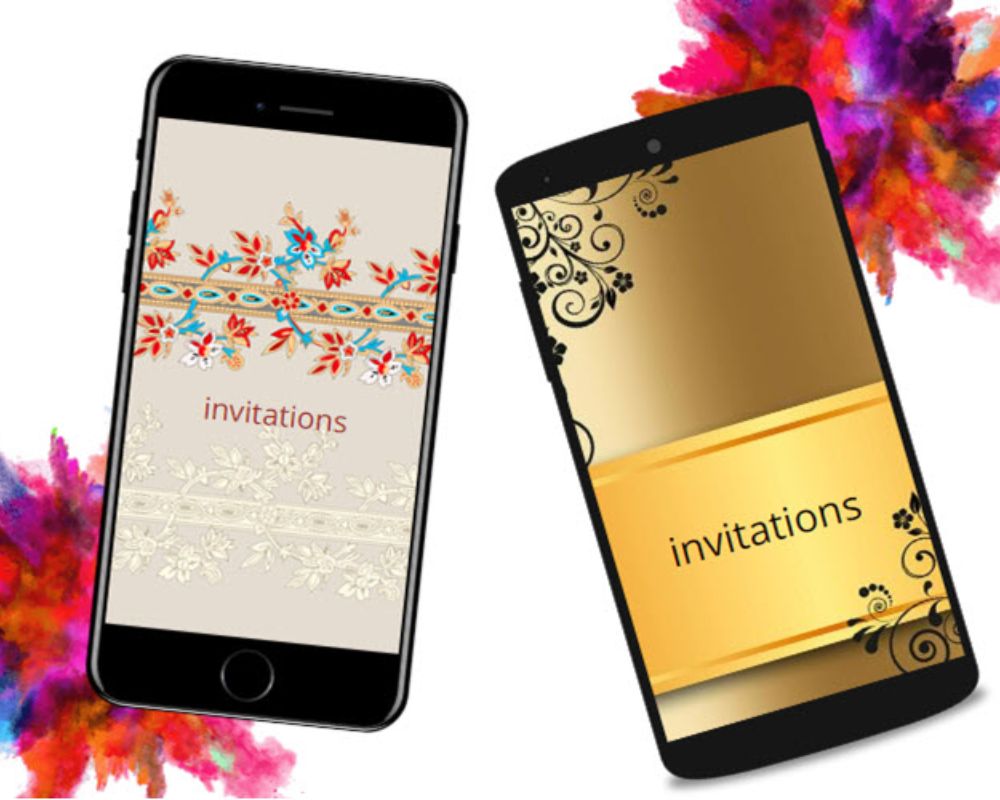 Applications pour créer une carte d’invitation 