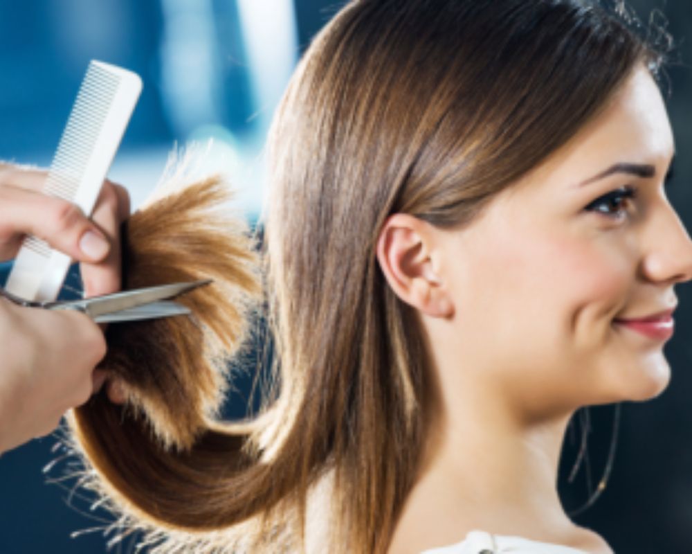 Application pour tester la coupe de cheveux