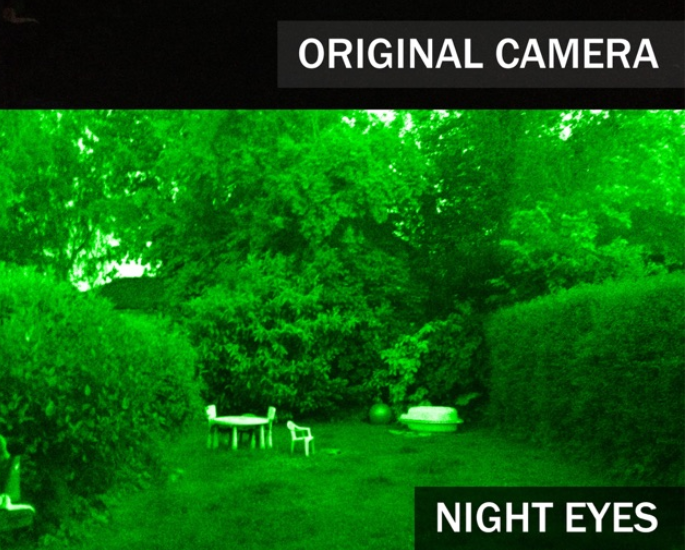 Application de vision nocturne
