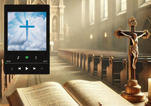 Applications pour écouter de la musique catholique