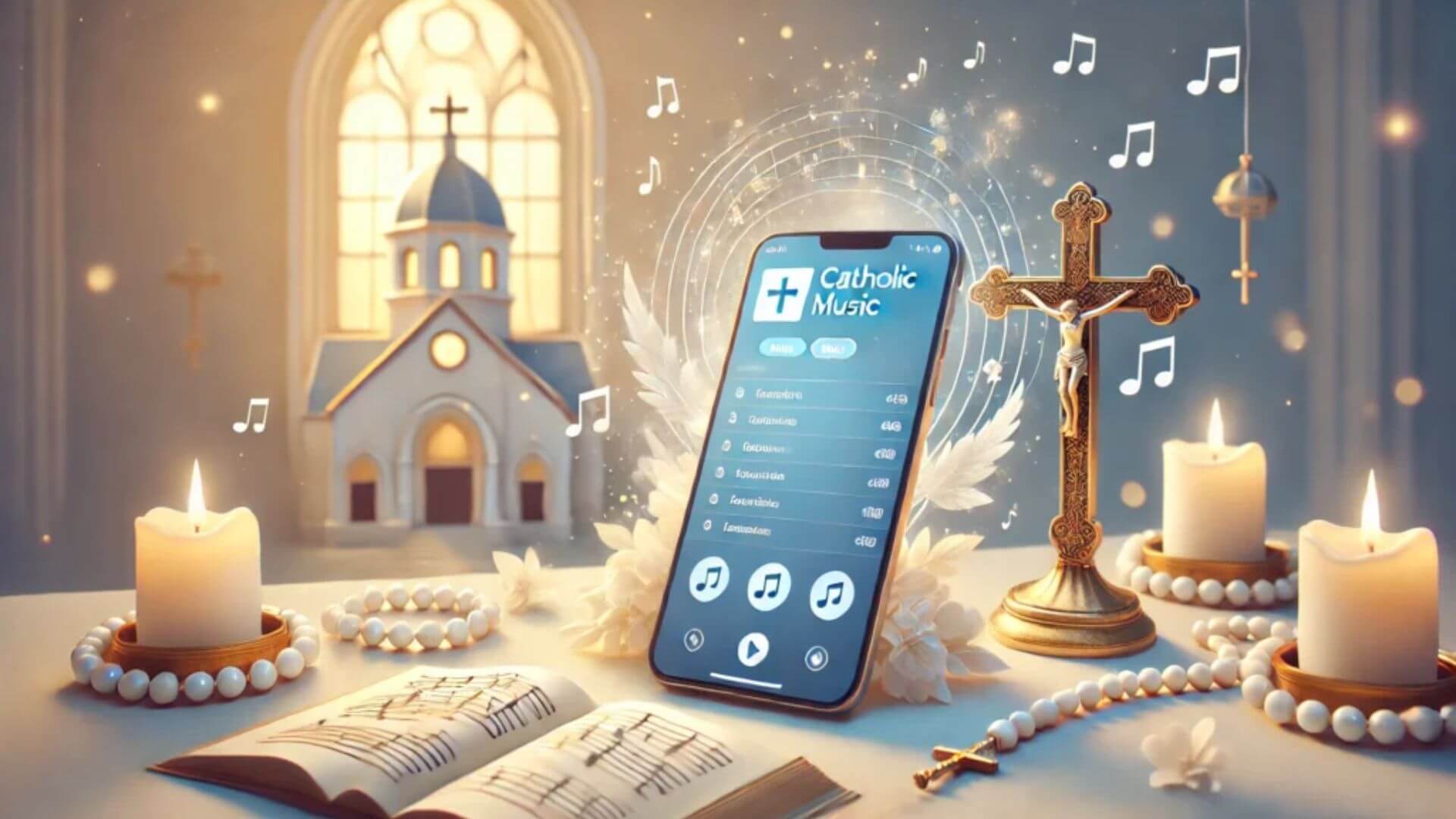 Application d’écoute de musique catholique