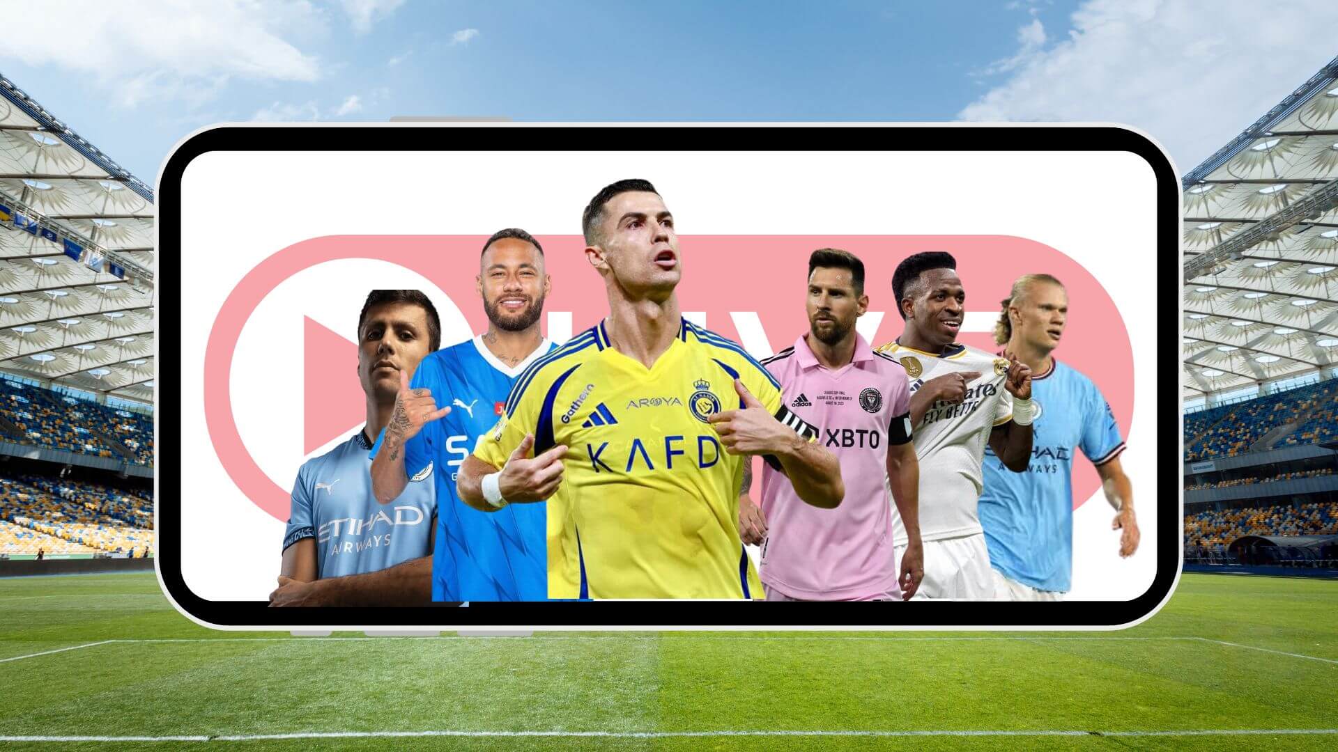 Applications pour regarder le football