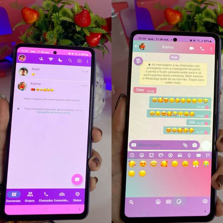 Changer la couleur de votre Whatsapp