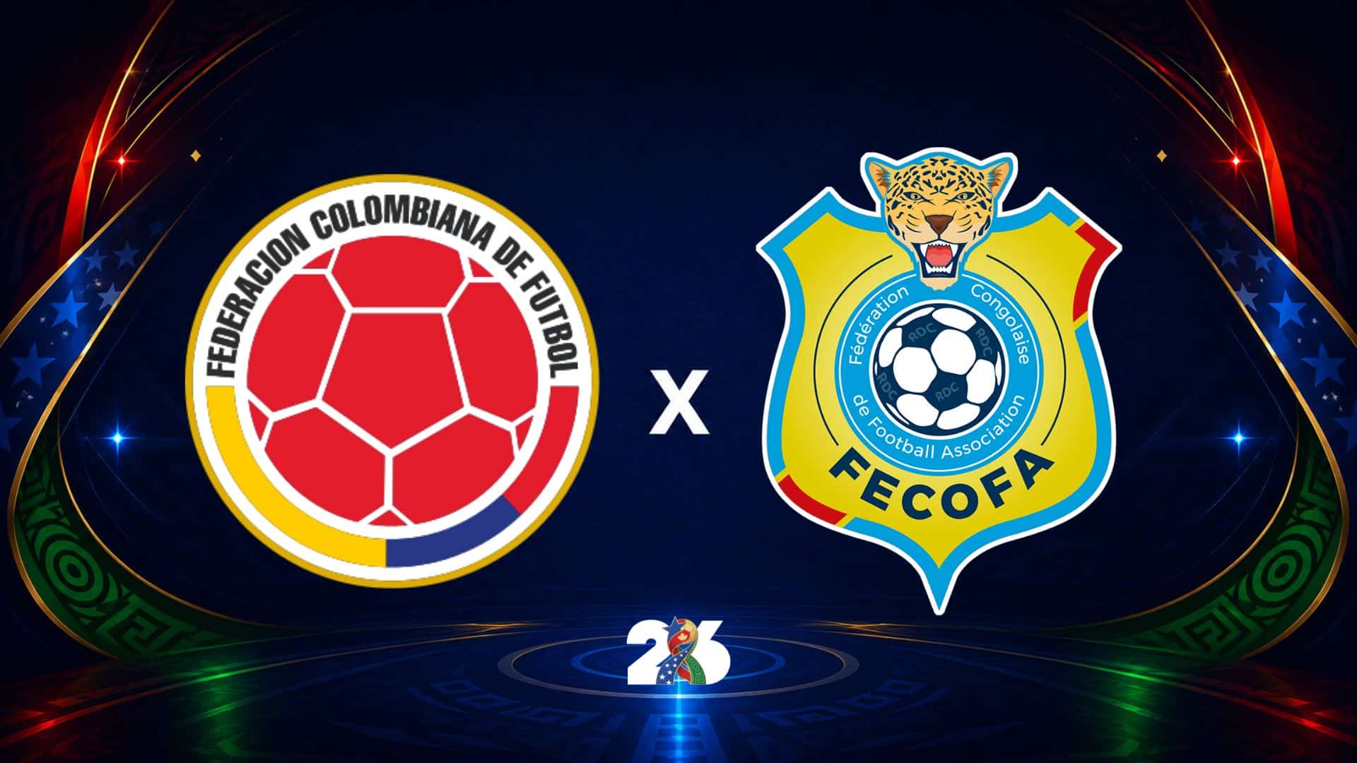 Regardez le match Colombie x RD Congo en direct et gratuitement
