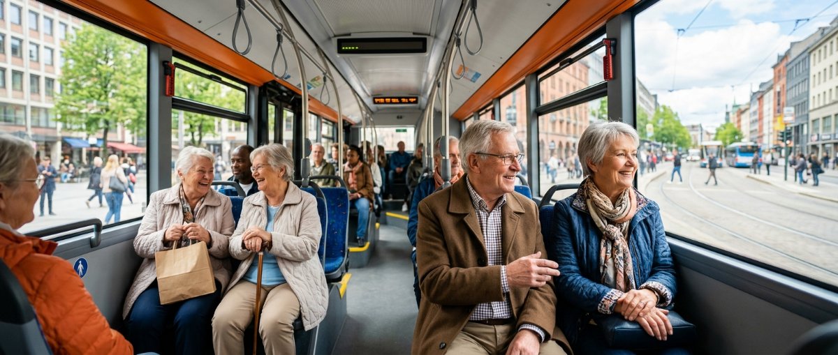 Avantages de la gratuité des transports pour les seniors