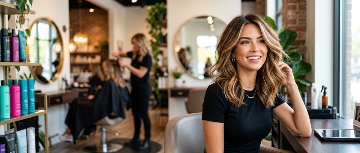 App permettant de simuler les couleurs et les coupes de cheveux