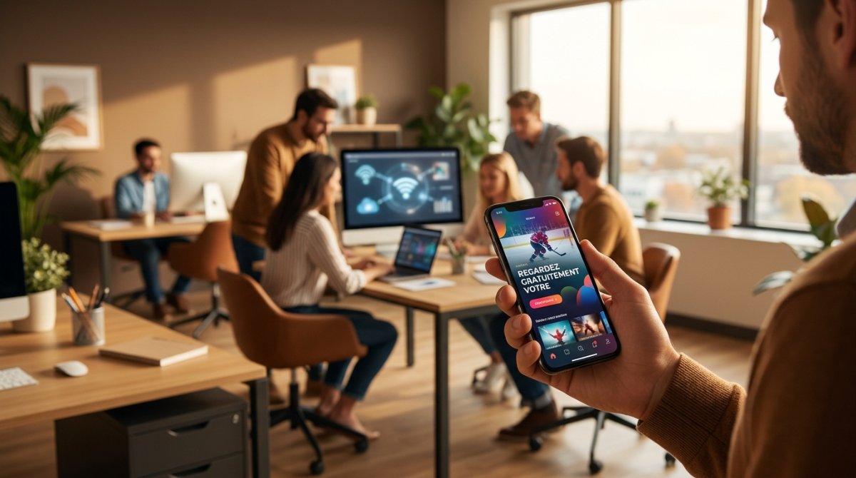 Regardez la NHL gratuitement sur votre mobile